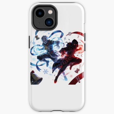 Zombie Red Blue Undead Unluck Iphone Case