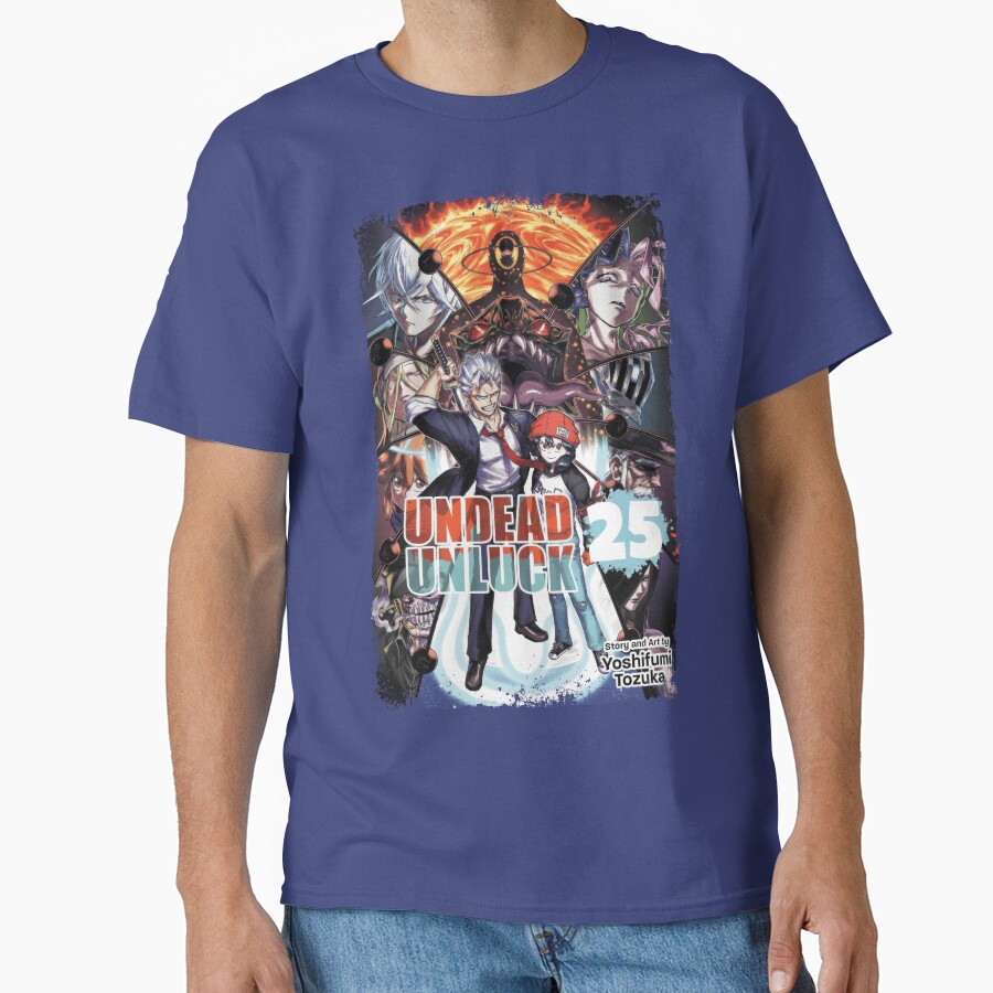 Undead Unluck Front Cover 25 T-shirt - Image 4