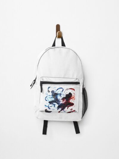 Zombie Red Blue Undead Unluck Backpack