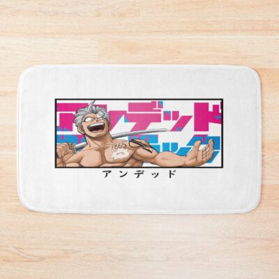 Undead In Japanese Bath Mat