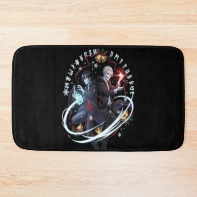 Zombie Undead Unluck Bath Mat