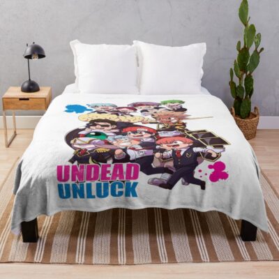 Undead Unluck Every Union Member Throw Blanket