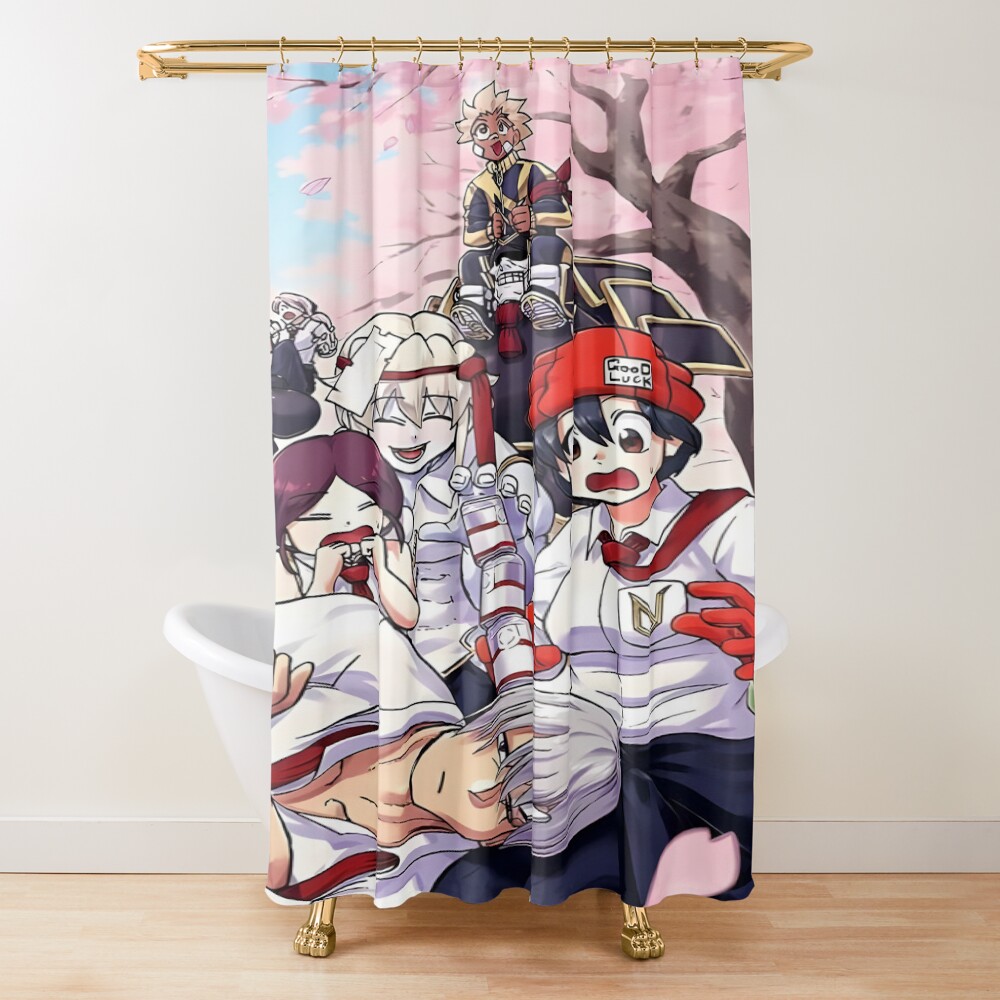 Undead Unluck All In One Shower Curtain