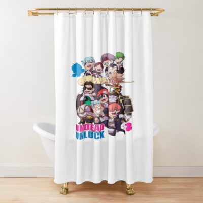Undead Unluck Every Union Member Shower Curtain