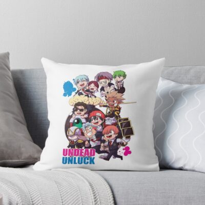 Undead Unluck Every Union Member Throw Pillow
