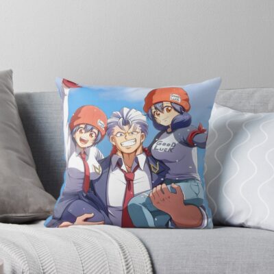 Undead Unluck Andy Strong Throw Pillow